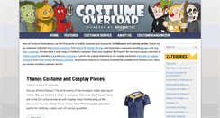 Desktop Screenshot of costumeoverload.com